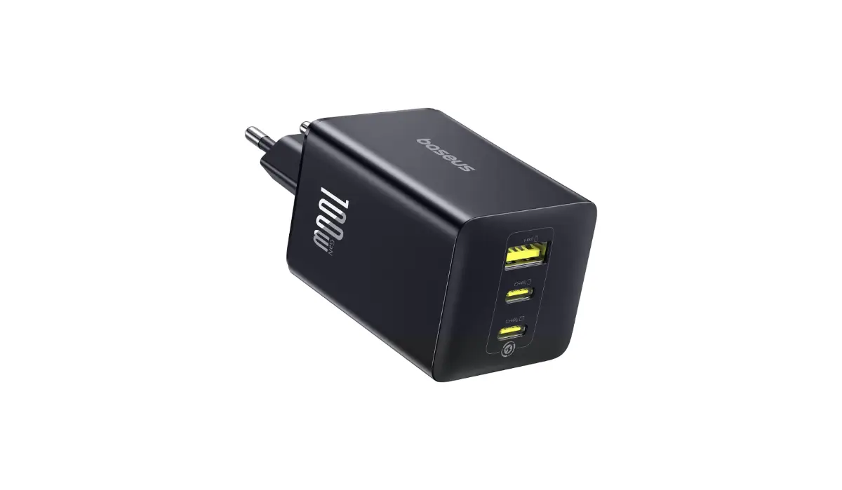 caricatore usb c, baseus 100w, alimentatore rapido, accessori macbook, accessori iphone, ricarica veloce, usb multipla