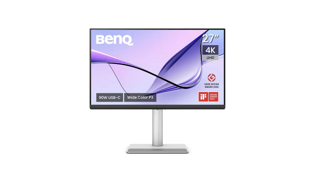 monitor 4K, schermo 27 pollici, BenQ MA270U, monitor MacBook, USB-C, display regolabile, offerta tecnologia