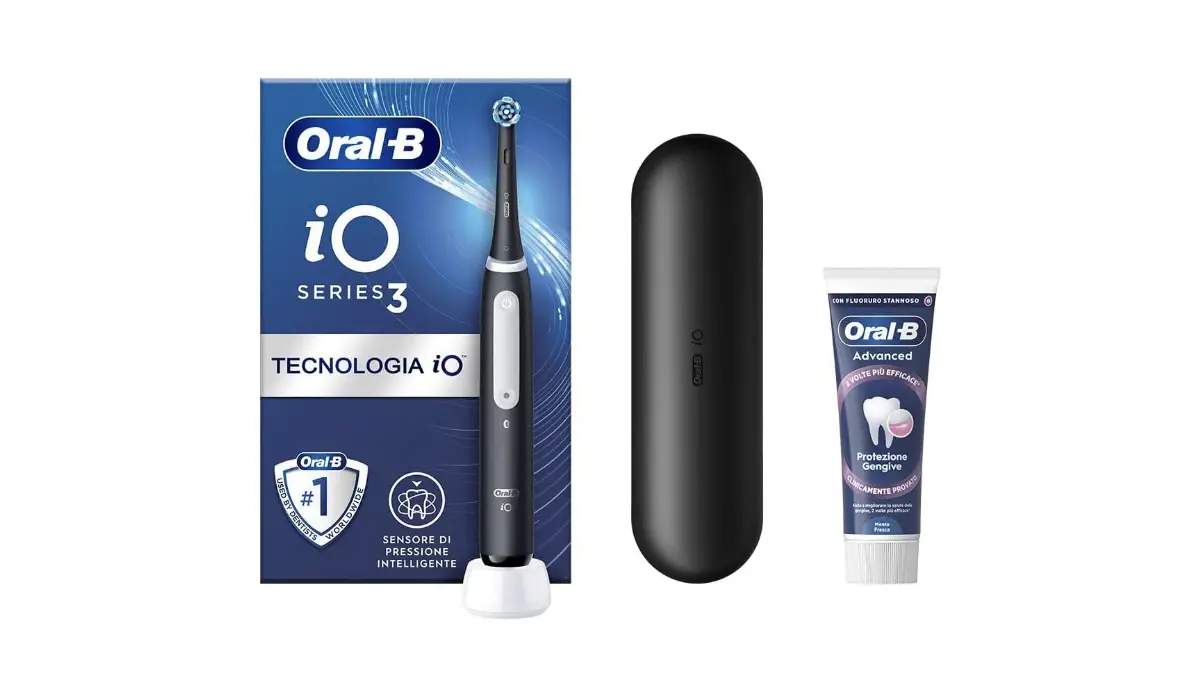 oral-b, spazzolino elettrico, offerta amazon, igiene dentale, dentifricio incluso, cura dei denti, offerte casa