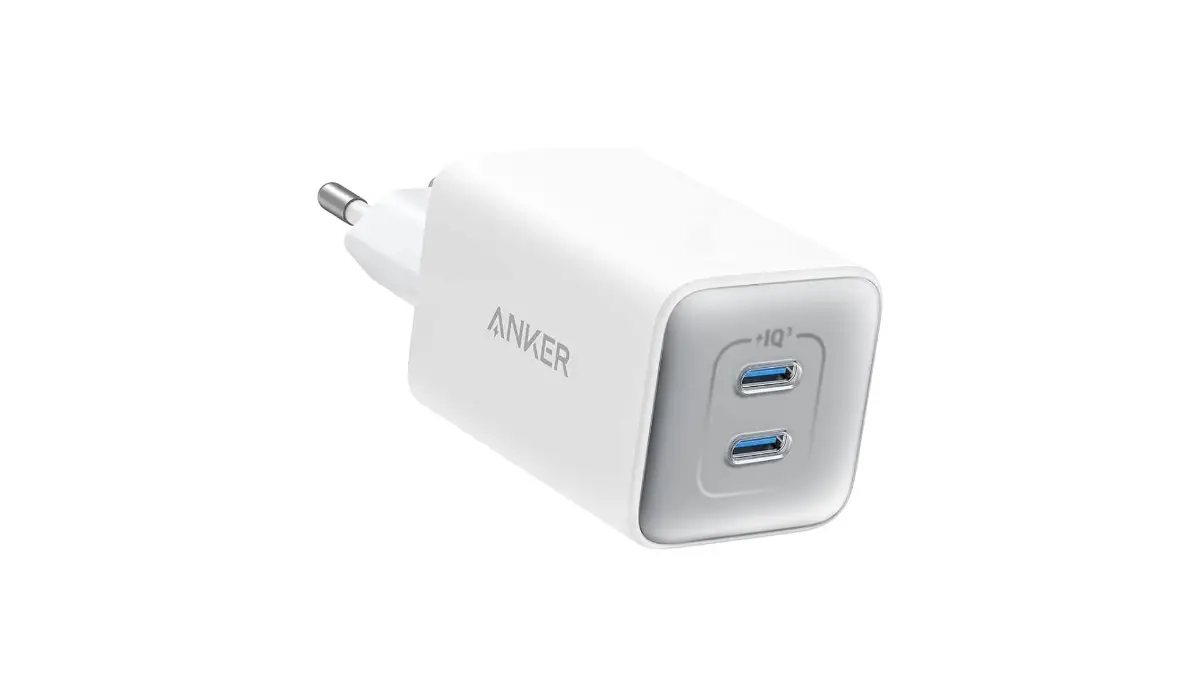caricatore usb c, caricatore rapido anker, alimentatore iphone, caricabatterie doppio, anker 523 nano 3, caricatore compatto, offerta tecnologia