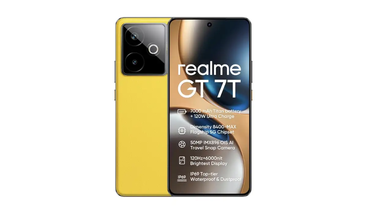 Sconto -12% realme GT 7T 5G 12+512GB Amarillo Racing