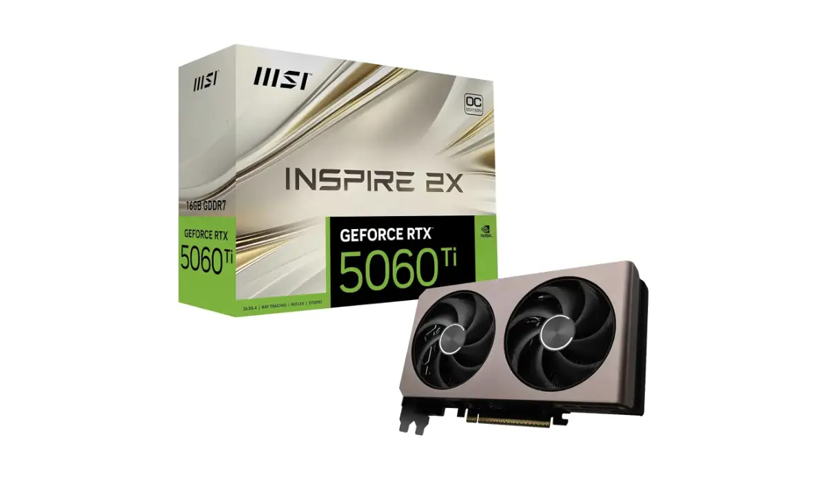 Sconto -13% sulla MSI GeForce RTX 5060 Ti 16GB: potenza grafica estrema a 459,00€