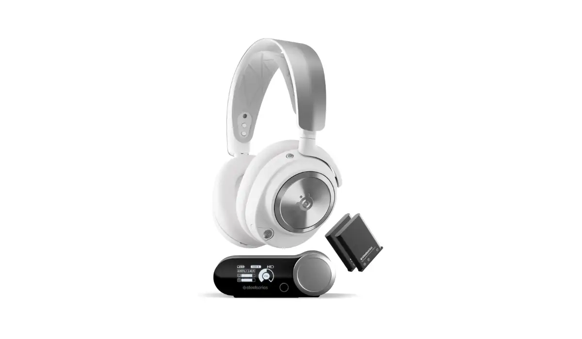 Sconto -18% sulle SteelSeries Arctis Nova Pro: cuffie gaming wireless con ANC e Infinity Power System a 284,99€