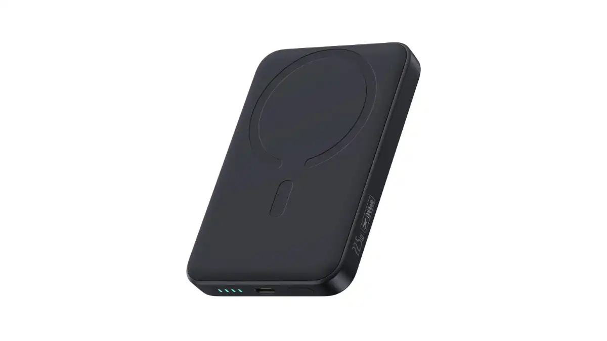 Power Bank MagSafe da 10.000 mAh con ricarica wireless e USB‑C a soli 23,55€: compatibile con tutti gli iPhone con MagSafe!