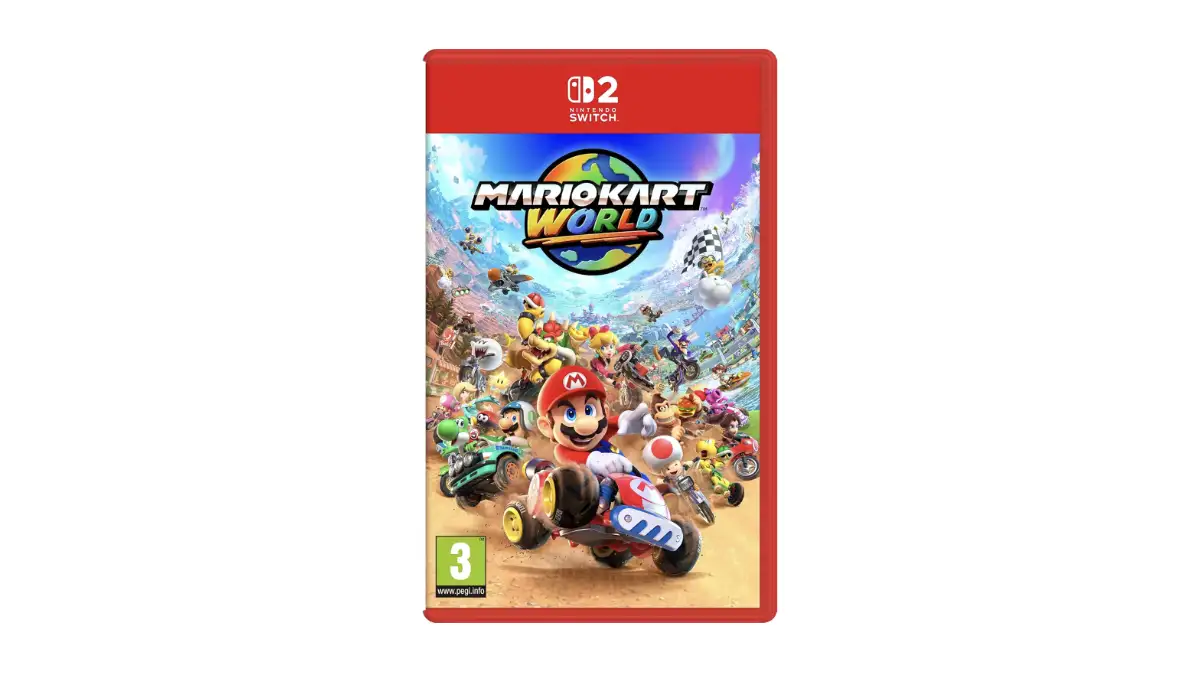 Sconto -14% su Mario Kart World per Nintendo Switch: Edizione italiana in versione scheda a 69,90€