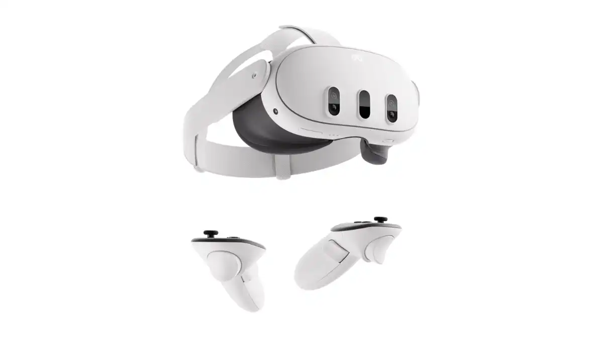 Sconto -9% su Meta Quest 3 da 512 GB: visore VR con display 4K e controller inclusi a 499,99€