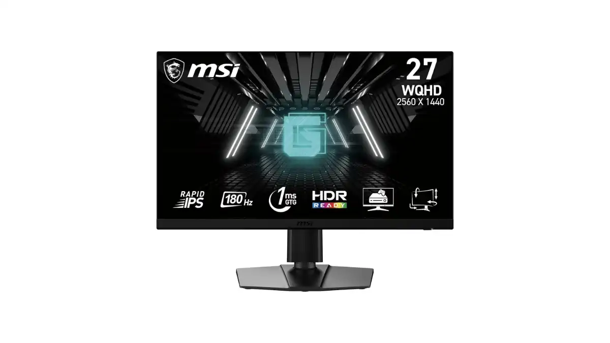 Sconto -20%: Monitor MSI 27” WQHD ora a 159,99€