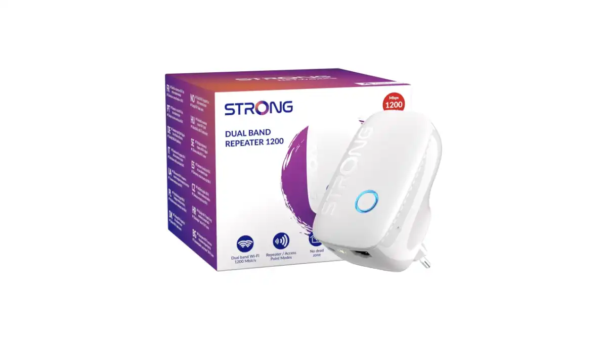 Sconto -25%: Ripetitore WiFi STRONG Dual Band ora a 29,99€