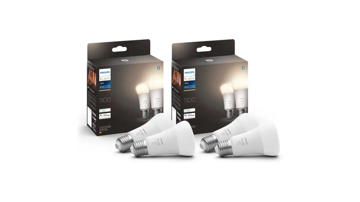 Sconto -39%: Set 4 Lampadine Smart Philips Hue ora a 34,99€