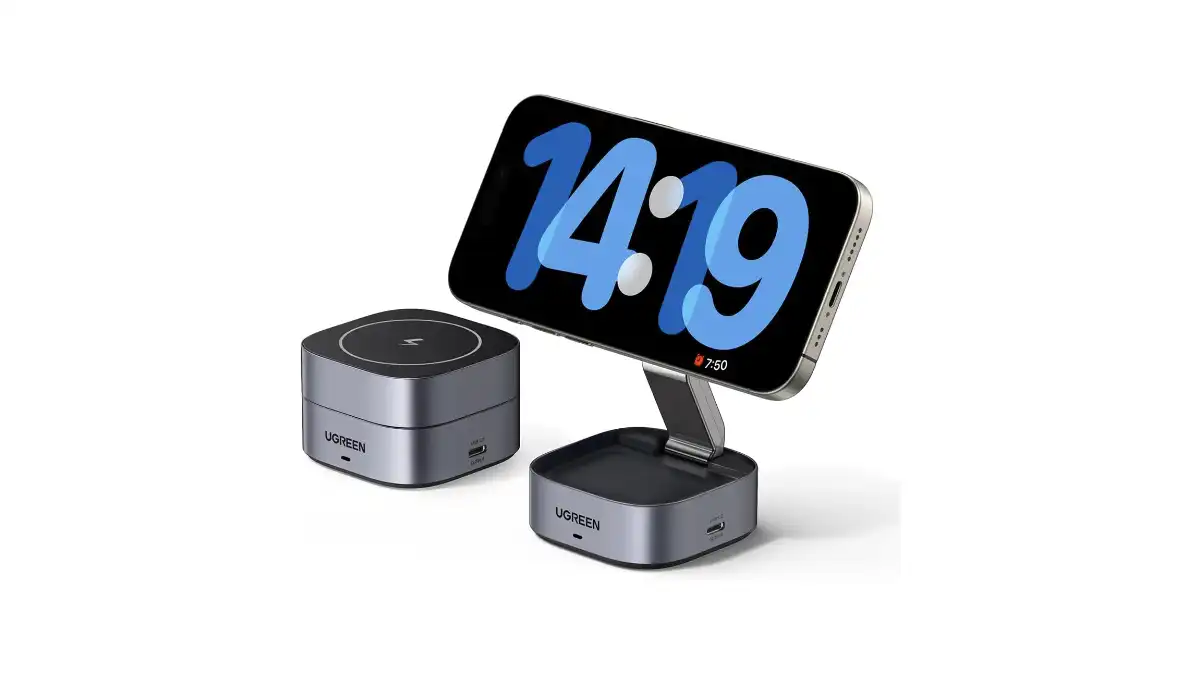 Sconto -40%: Caricatore MagSafe UGREEN ora a 21,95€