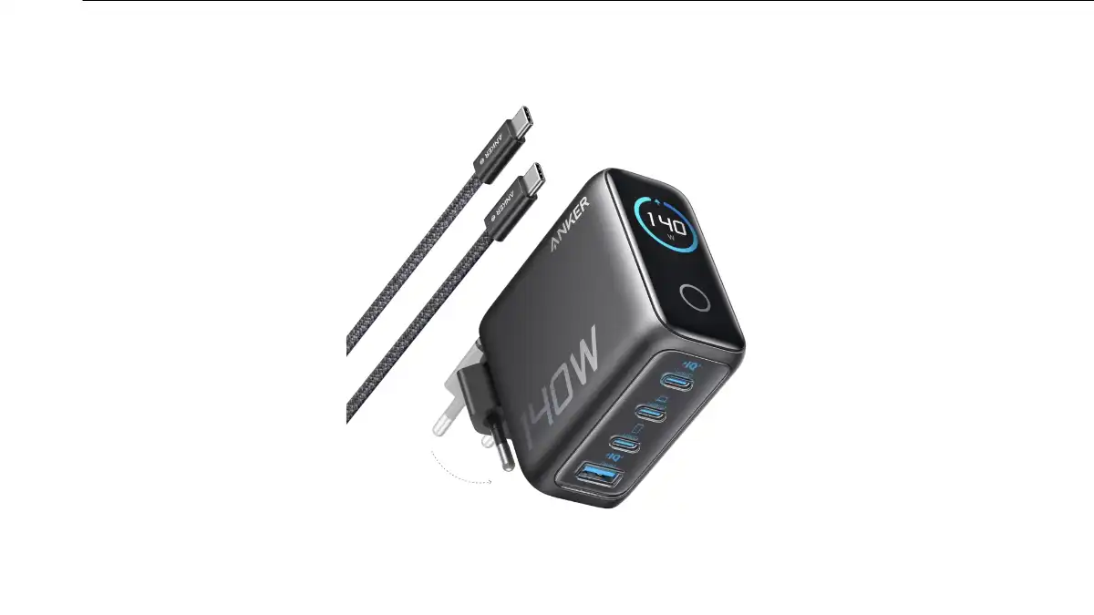 Sconto -22%: Caricatore Anker Zolo USB-C da 140W a 69,99€