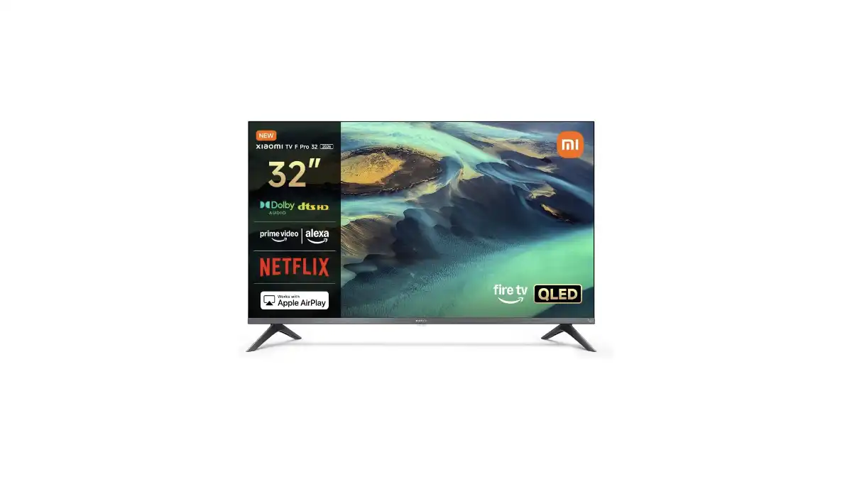 Sconto -22%: Xiaomi TV F2 Pro 32" QLED Smart TV (Fire TV, Alexa) a 139€