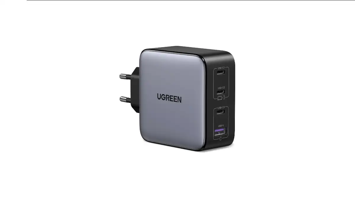 Sconto -40%: Caricatore UGREEN GaN 100W a 29,99€