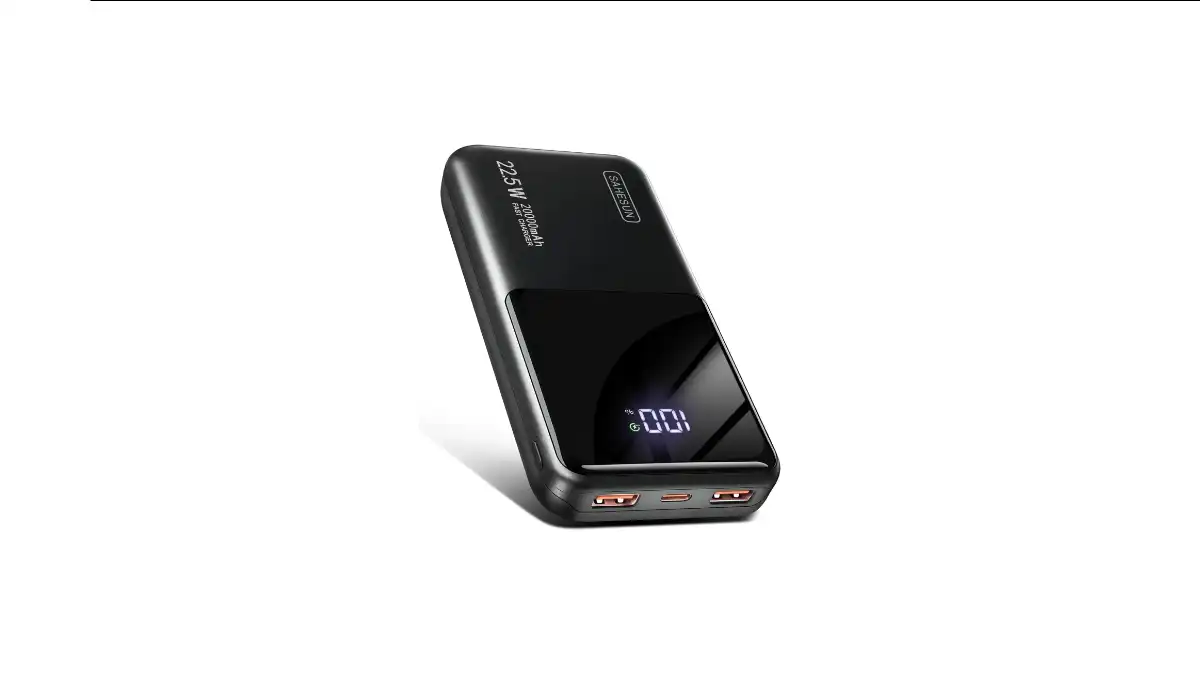 Sconto -52%: Power Bank 20000mAh con ricarica rapida ora a 11,99€